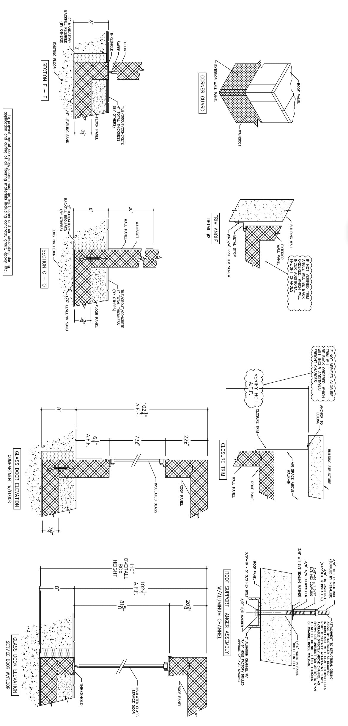 a diagram of the different parts of a building