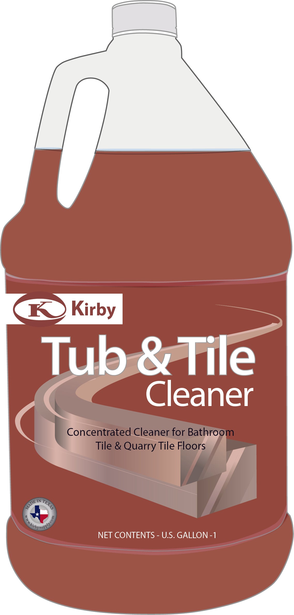 a gallon of tub and tile cleaner