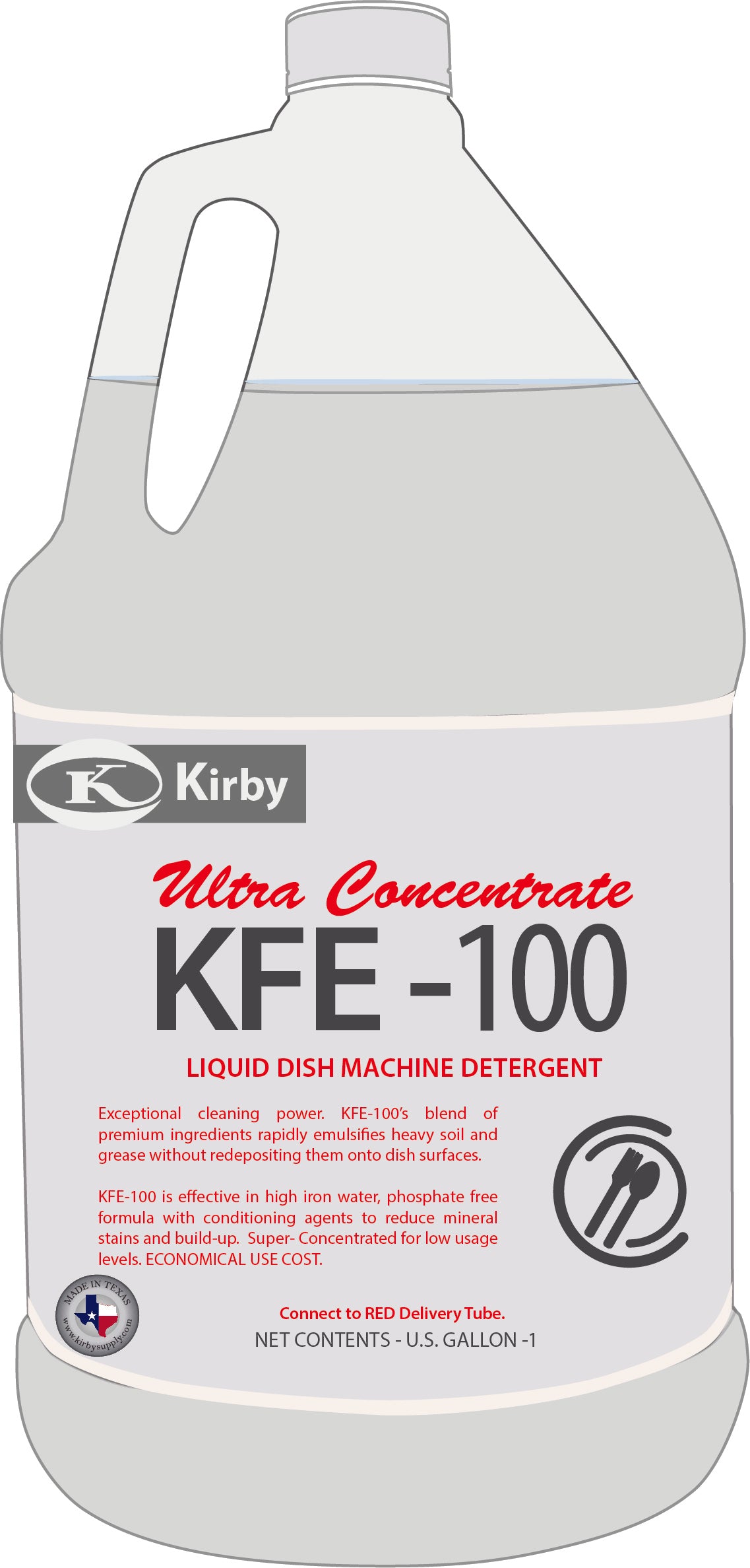 a gallon of kfe - 100 liquid