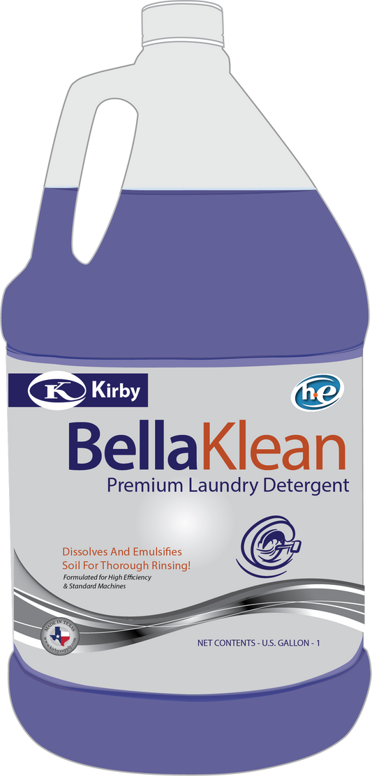 a gallon of belka kleenn laundry deterant