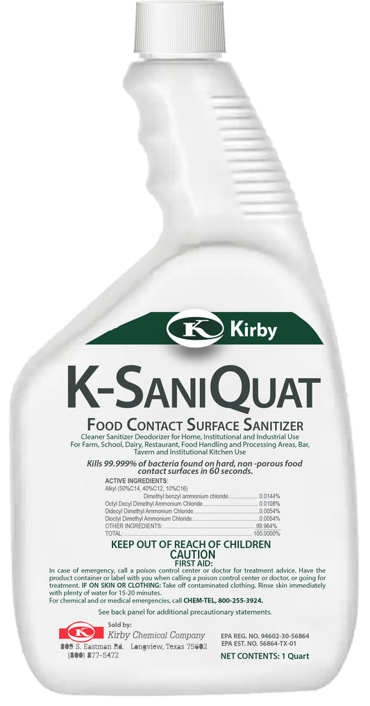 a bottle of k - sanquat on a white background