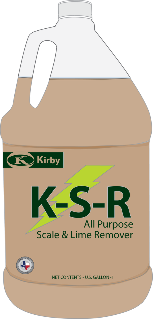 a gallon of k - s - r seal and lime remover