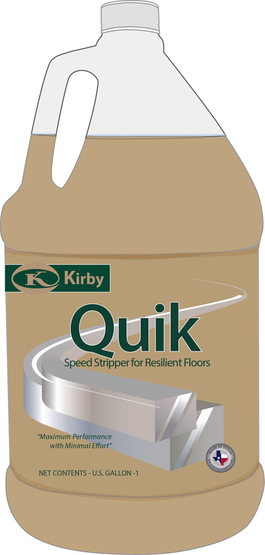 a gallon of quik is shown on a white background